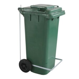 Kanta za otpatke sa pedalom 120 l zelena